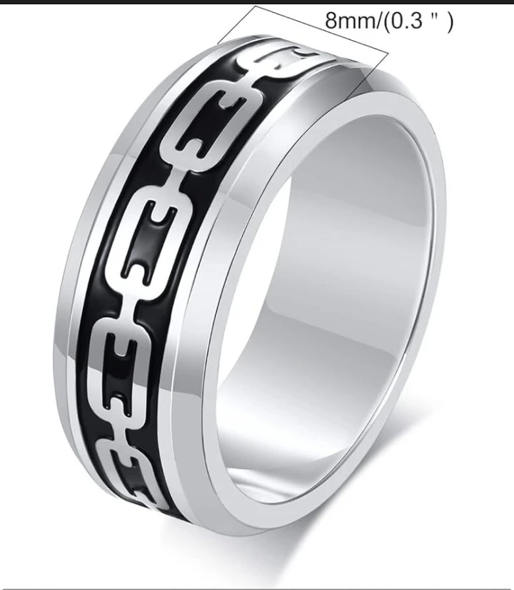 Anillo de acero inoxidable's foto | Dark Store |  BizneCubano