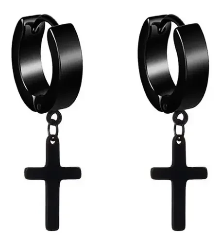 Aretes de cruz corta's foto | Dark Store |  BizneCubano